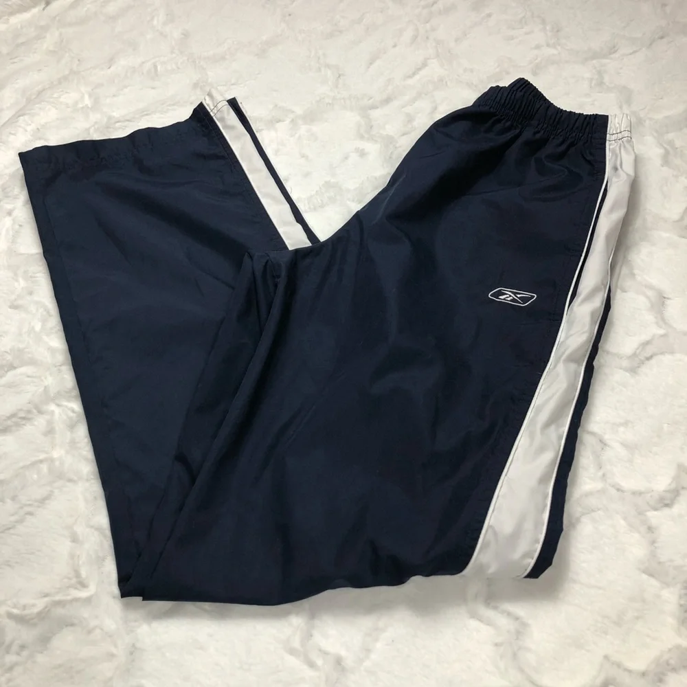 Reebok Athletic Pants Navy Blue size Small - Picture 1 of 7